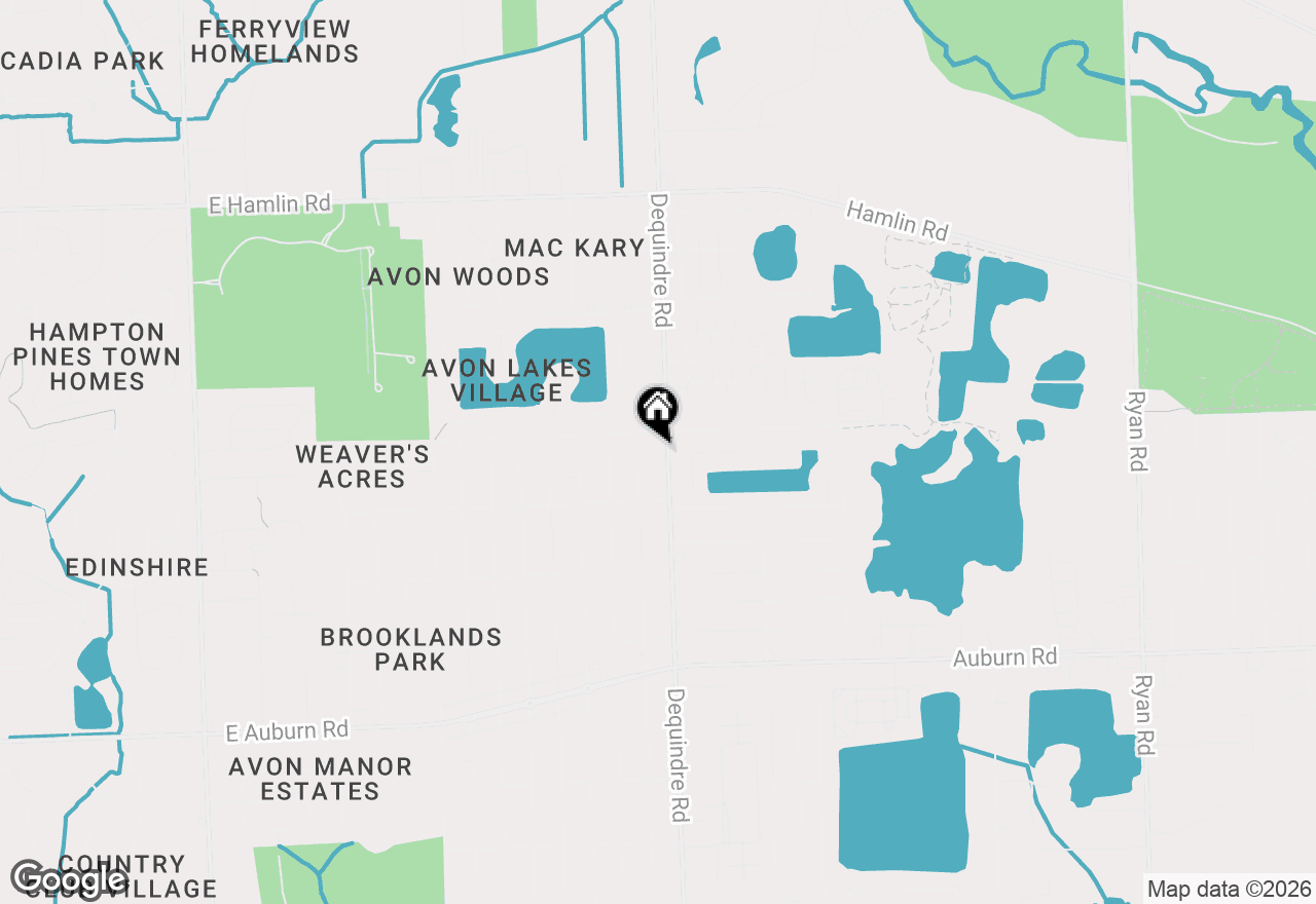 Map of 47907 Dequindre Road, Rochester Hills, MI 48307