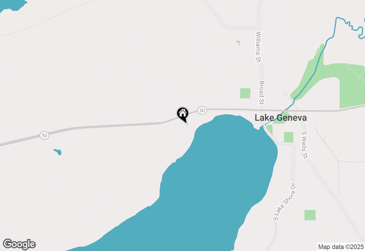 Map of 1554 Orchard Ln, Lake Geneva, WI 53147