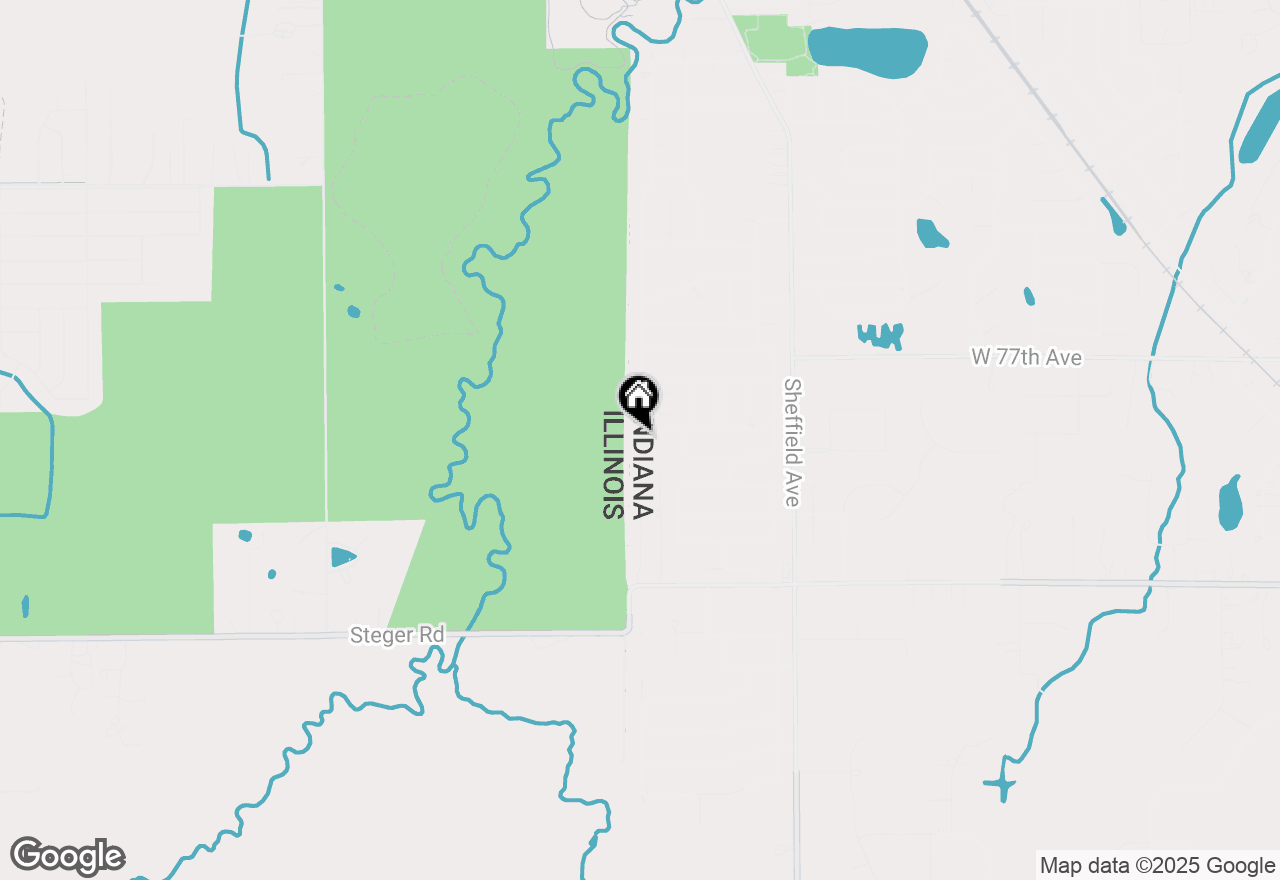 Map of 22 Summerhill Drive, Dyer, IN 46311