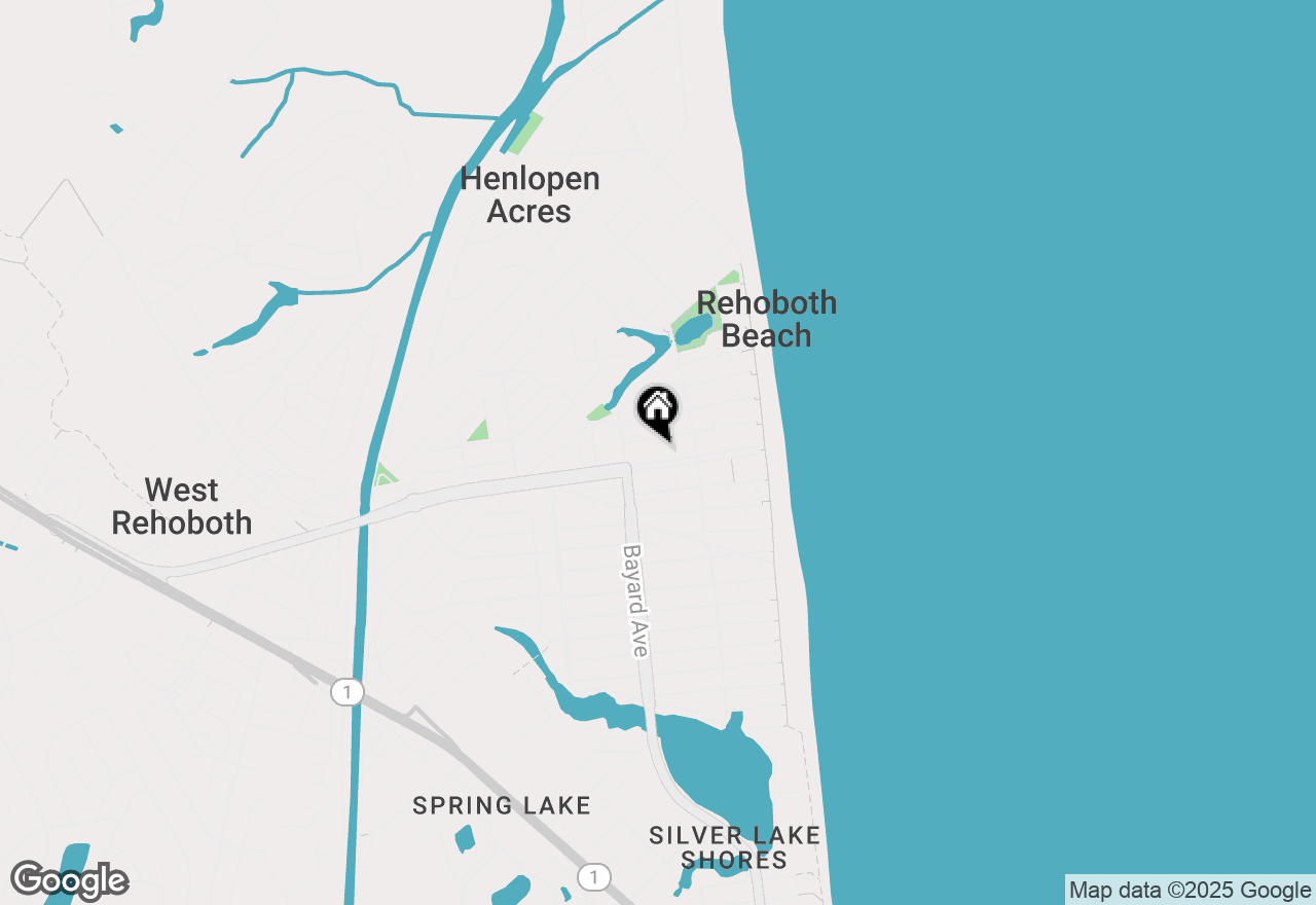 Map of 139 Rehoboth Avenue, Rehoboth Beach, DE 19971