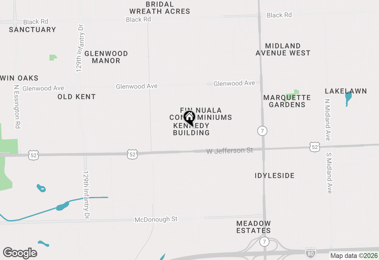 Map of 2224 Oneida Street #210, Joliet, IL 60435