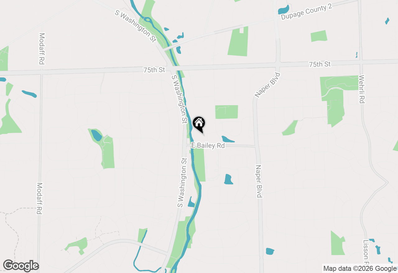 Map of 151 Pier Court, Naperville, IL 60565