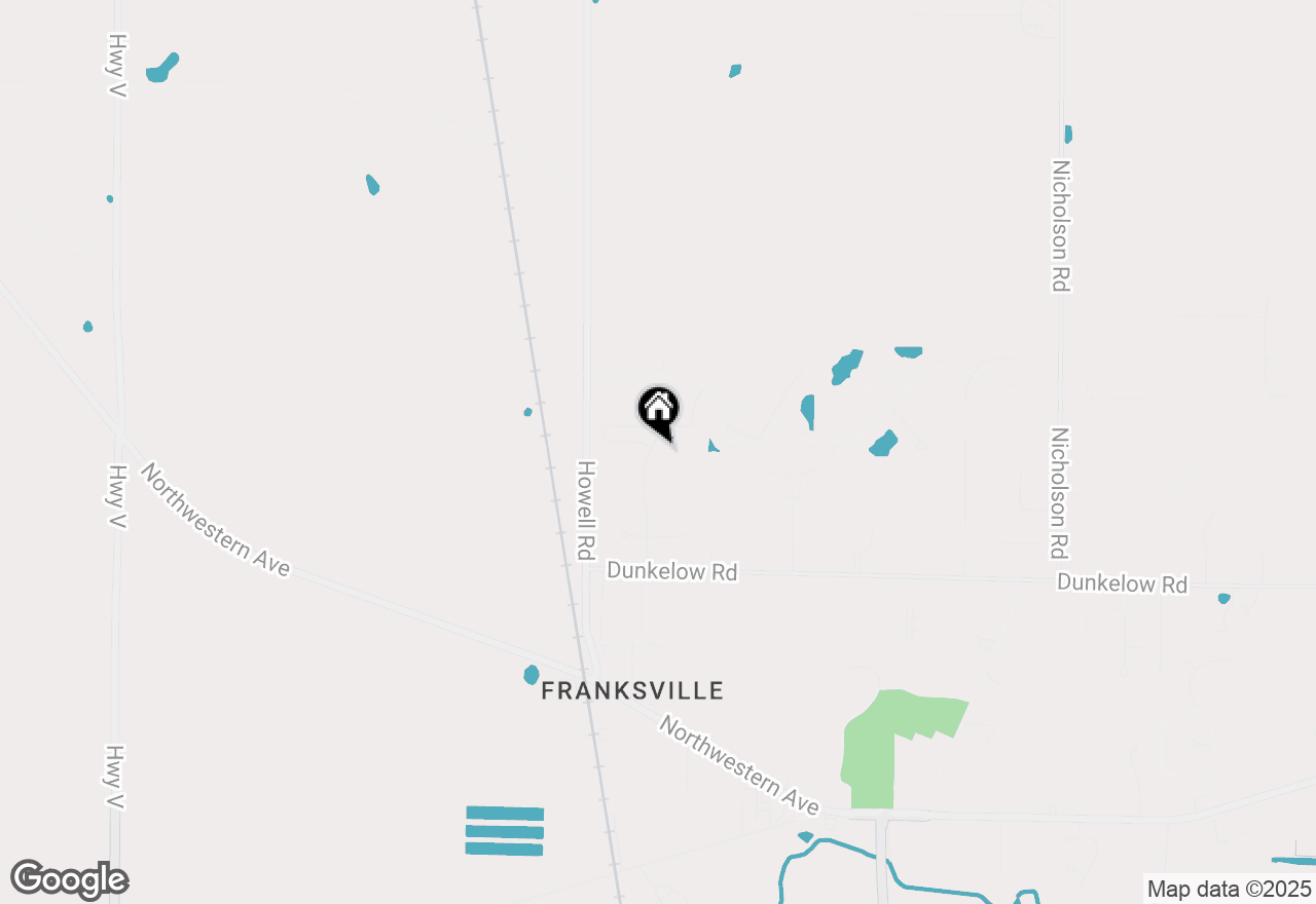 Map of 3703 Morris St, Franksville, WI 53126