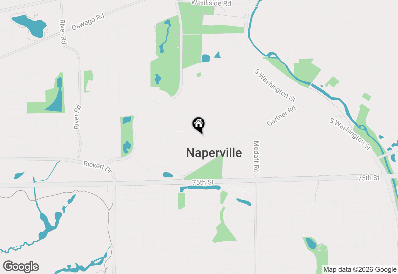 Map of 553 Spruce Drive, Naperville, IL 60540