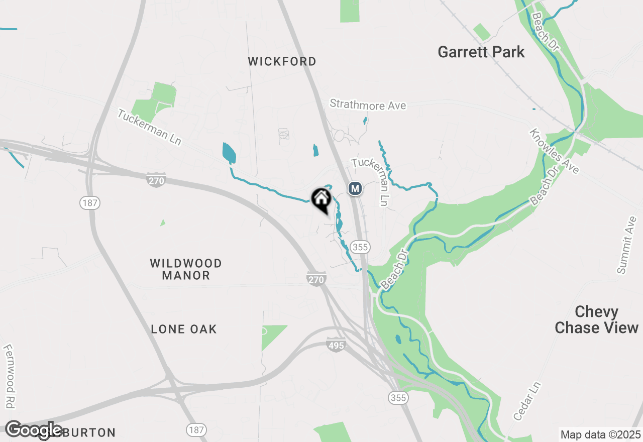 Map of 10401 Grosvenor Place #825, Rockville, MD 20852