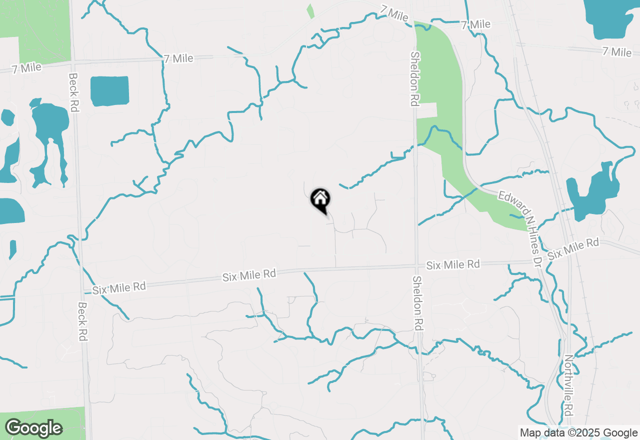 Map of 18026 Stonebrook Drive, Northville, MI 48168