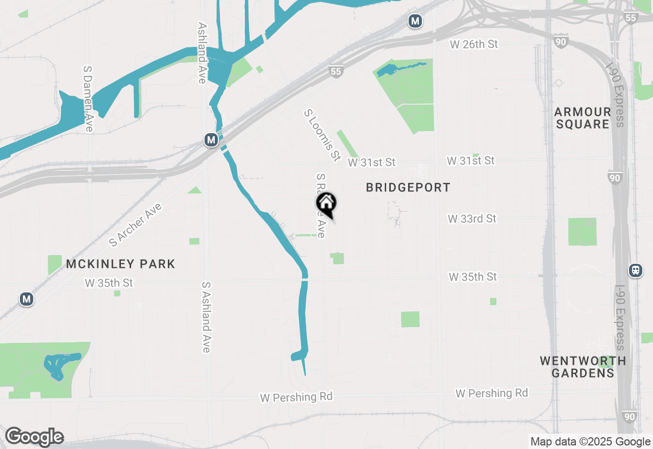 Map of 3305 S Racine Avenue, Chicago, IL 60608