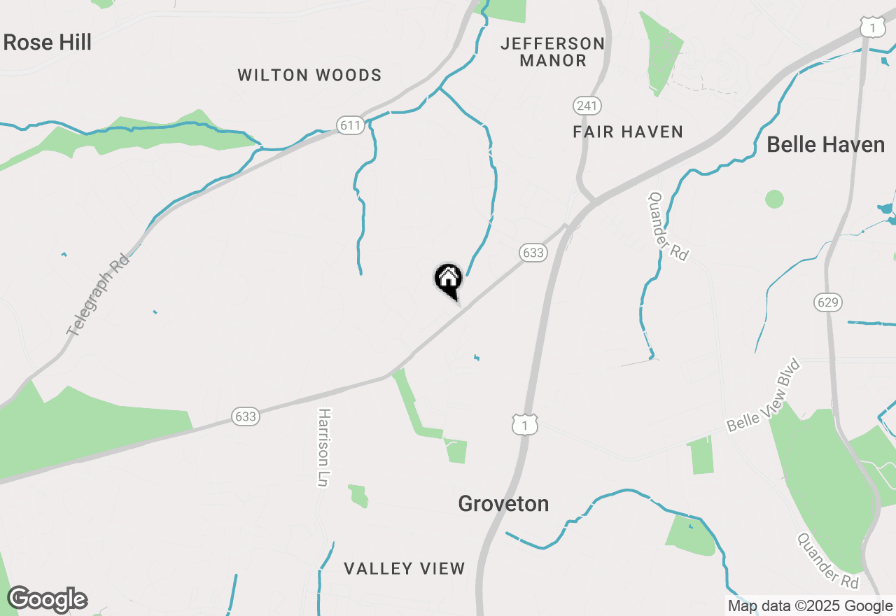 Map of 6466 Brick Hearth Court, Alexandria, VA 22306