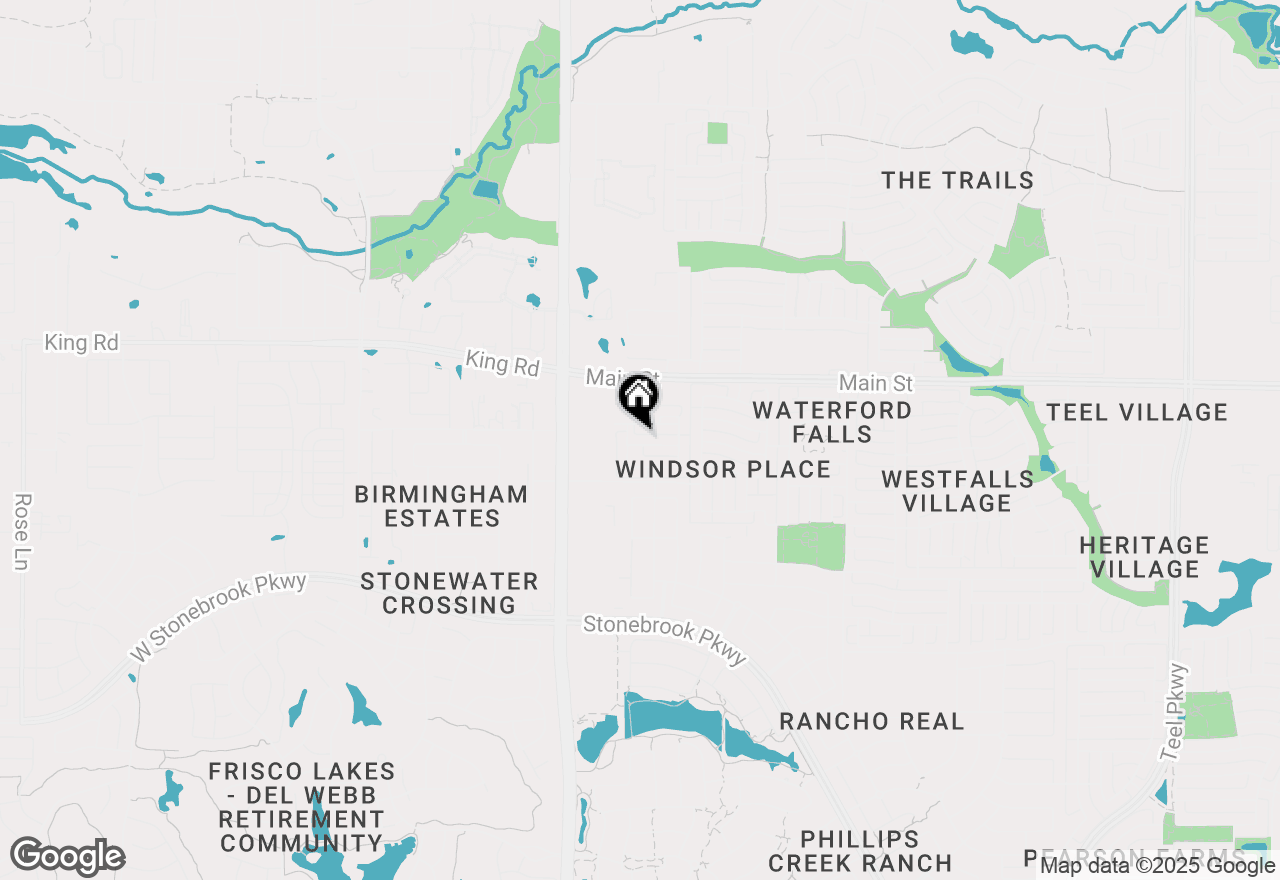 Map of 540 Enfield Drive Sw, Frisco, TX 75036
