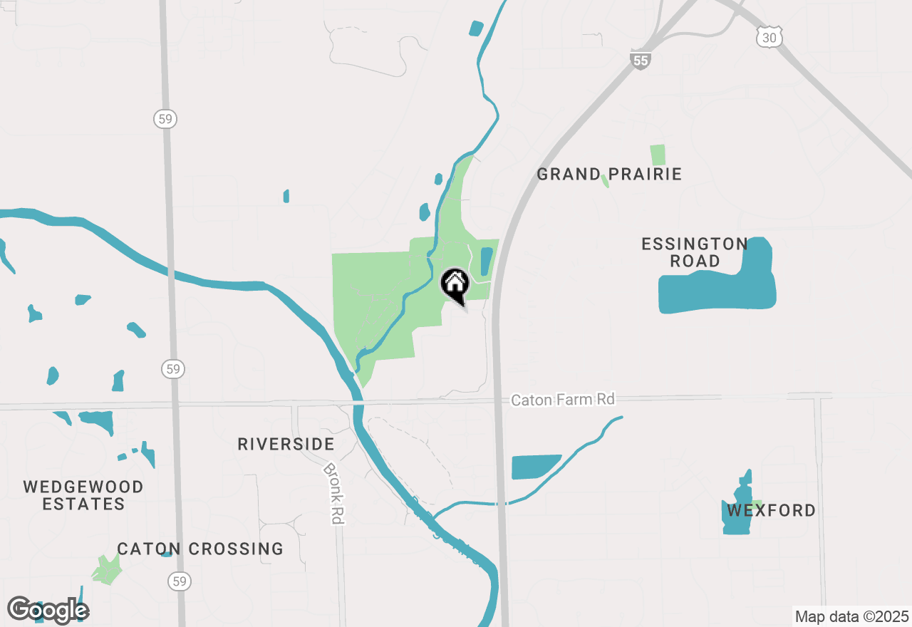 Map of 4042 Oak Tree Lane, Plainfield, IL 60586