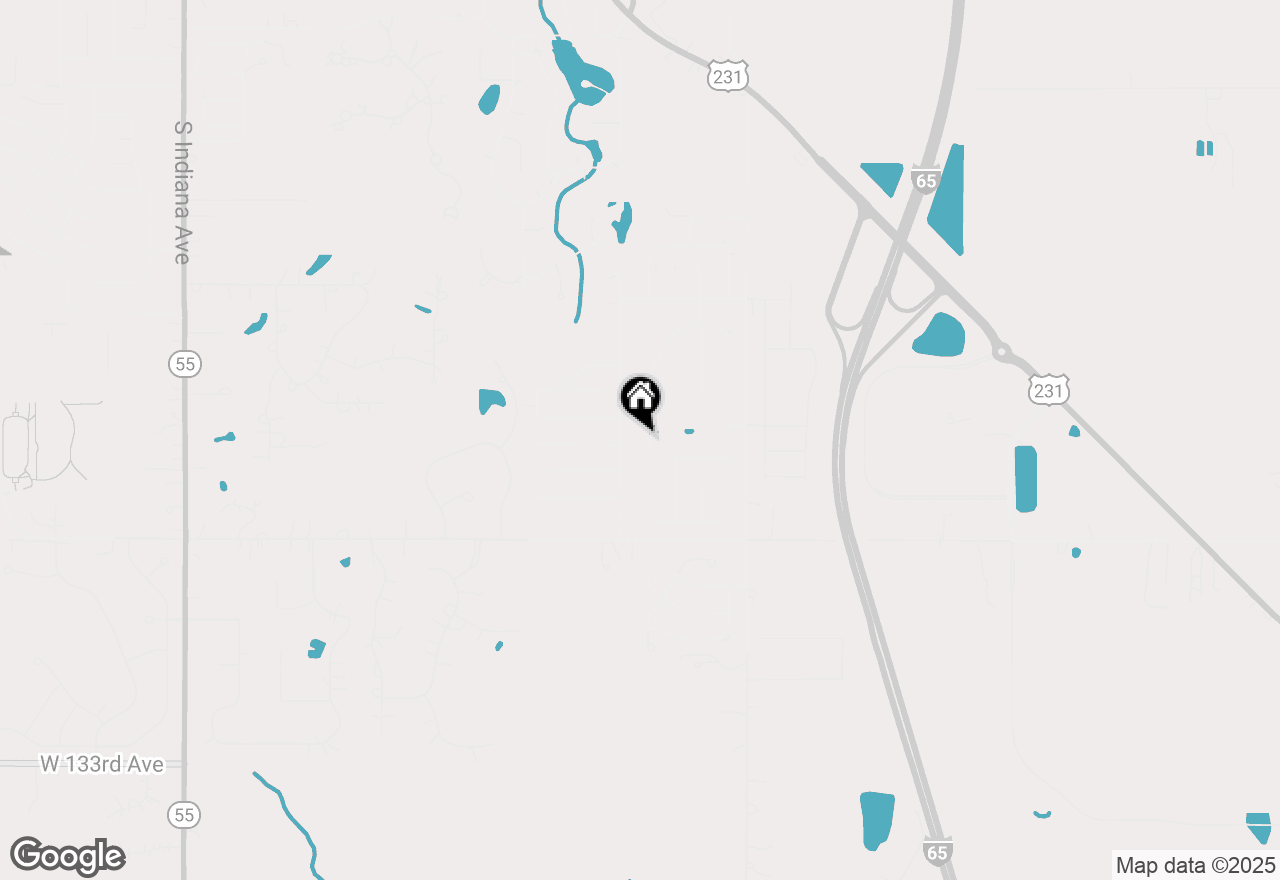 Map of 12726 Massachusetts Street, Crown Point, IN 46307