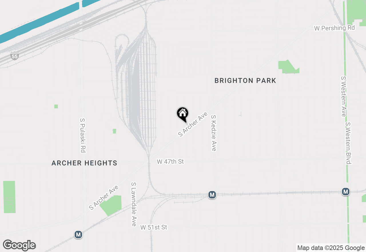 Map of 4453 S Homan Avenue, Chicago, IL 60632