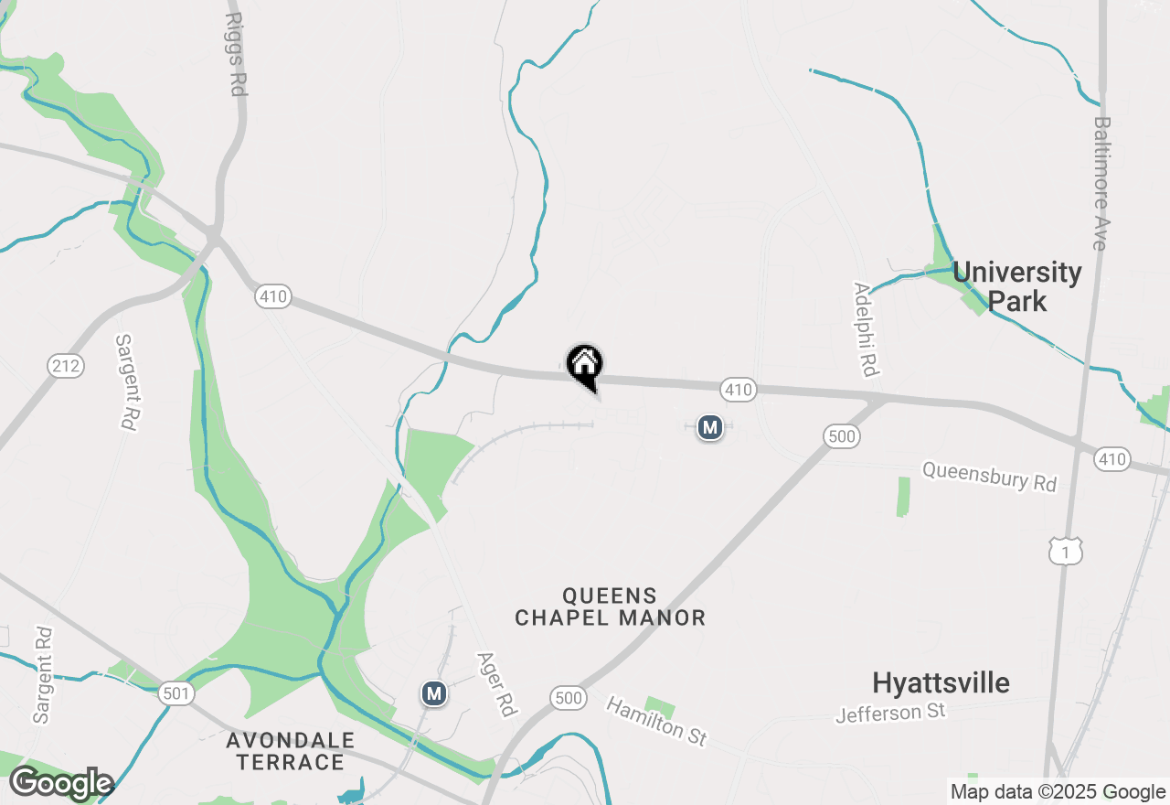 Map of 6106 Chronicle Street, Hyattsville, MD 20782