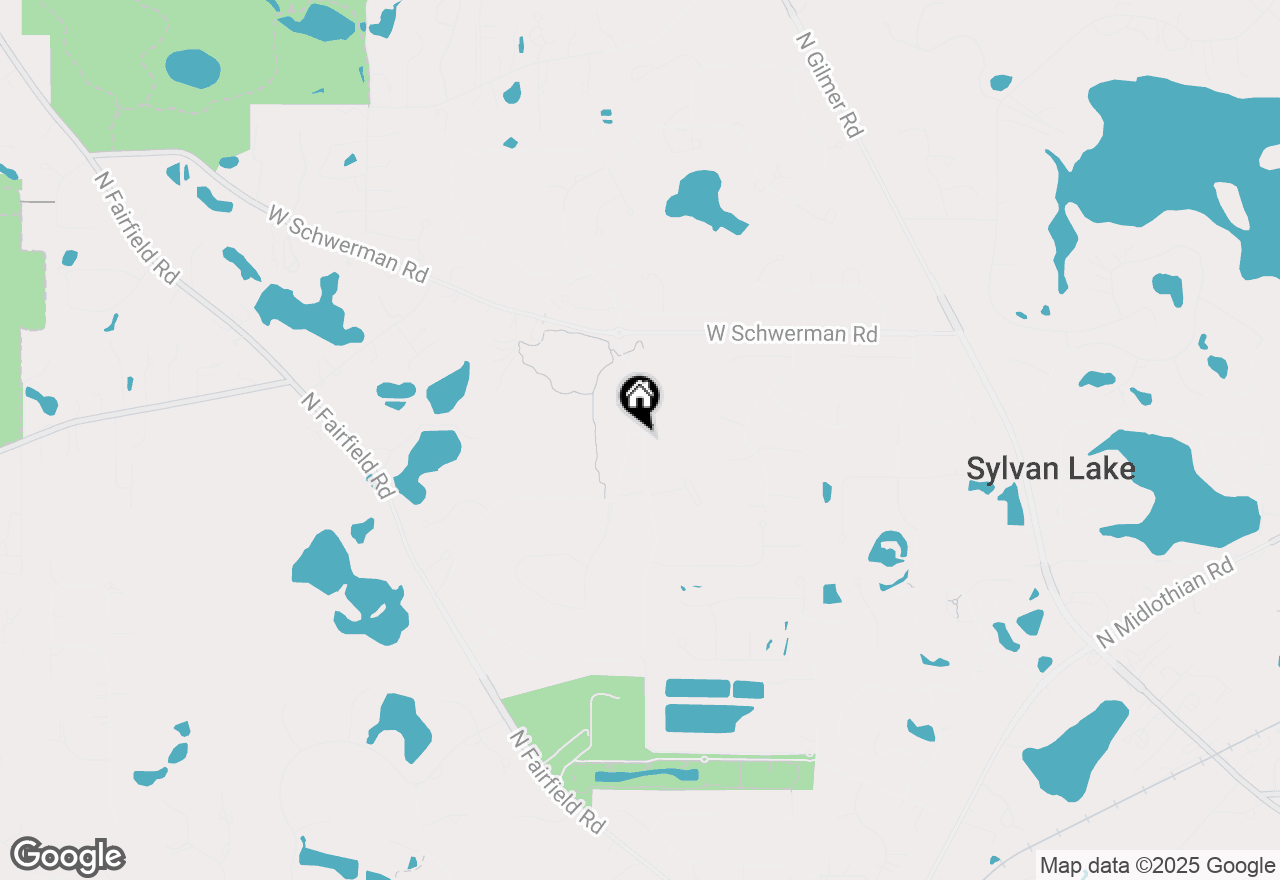 Map of 52 Red Tail Drive, Hawthorn Woods, IL 60047