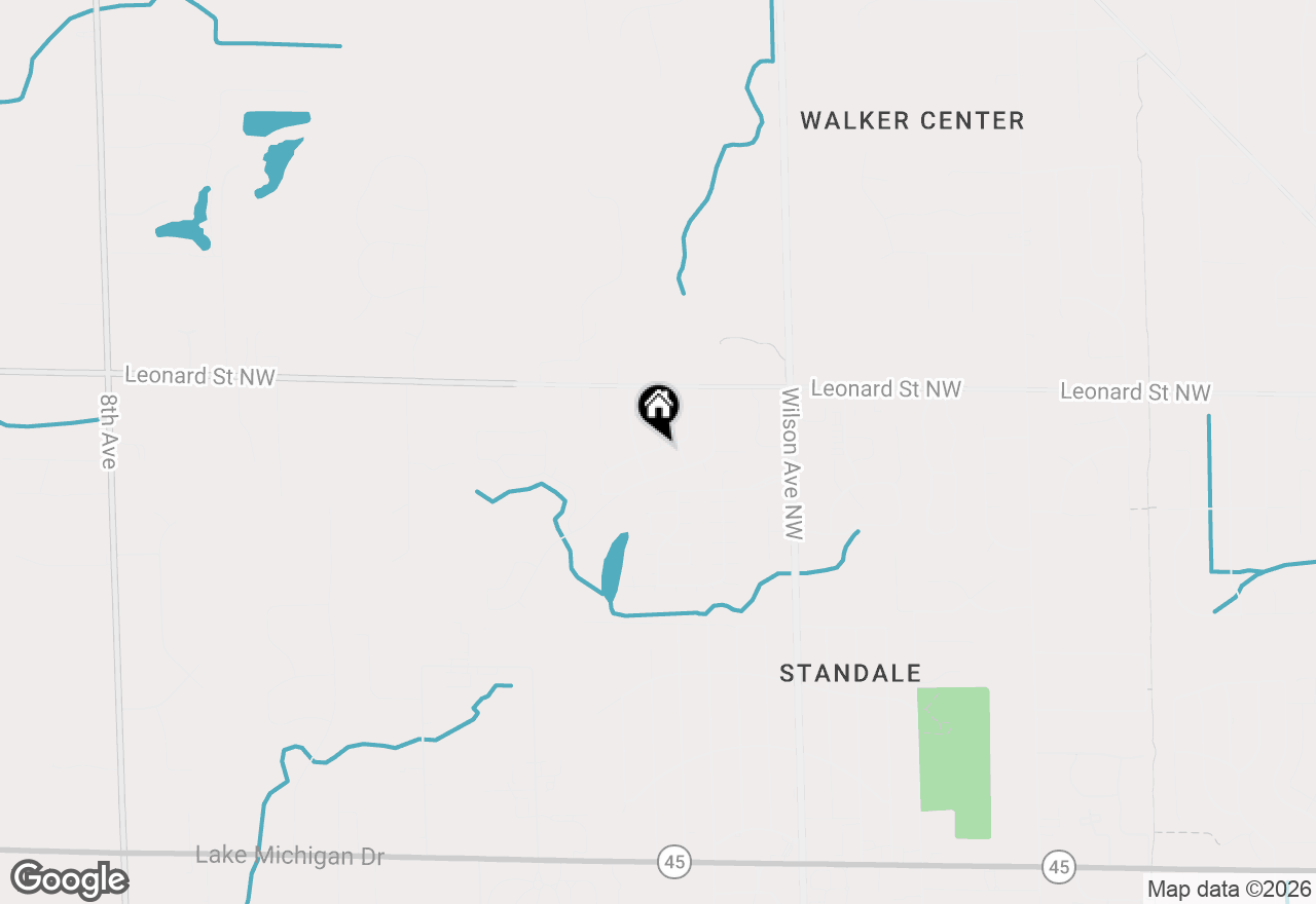 Map of 4483 Ilium Lane, Walker, MI 49534