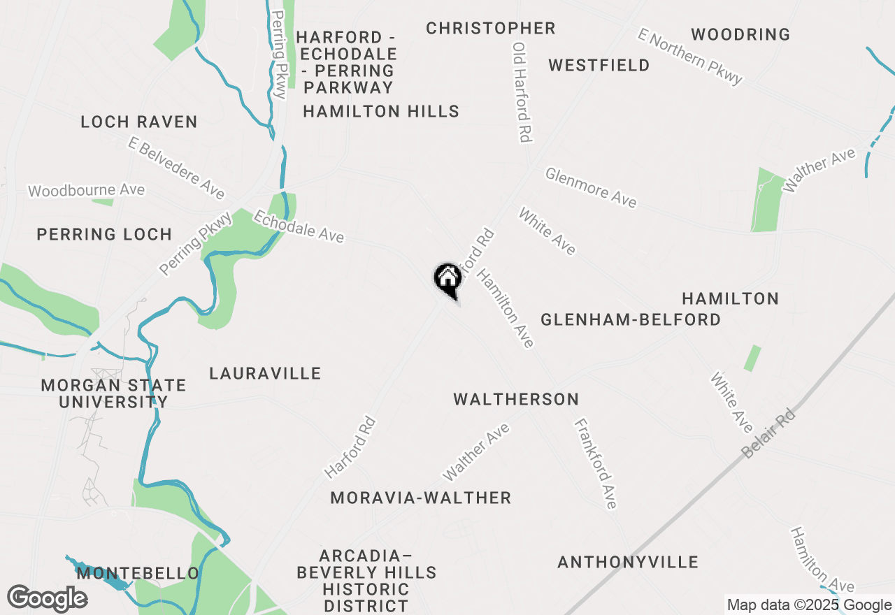 Map of 5301 Harford Road, Baltimore, MD 21214