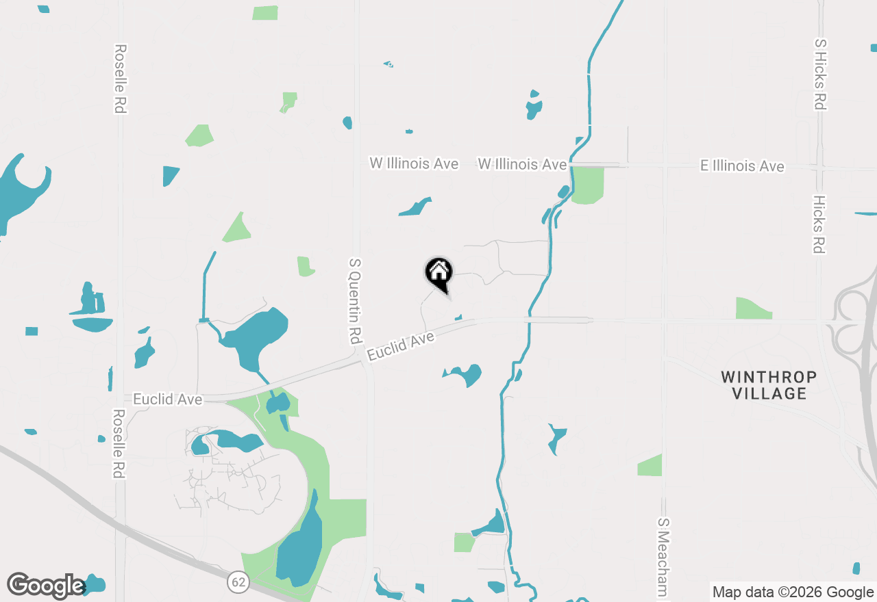 Map of (Address confidential), Palatine, Illinois 60067