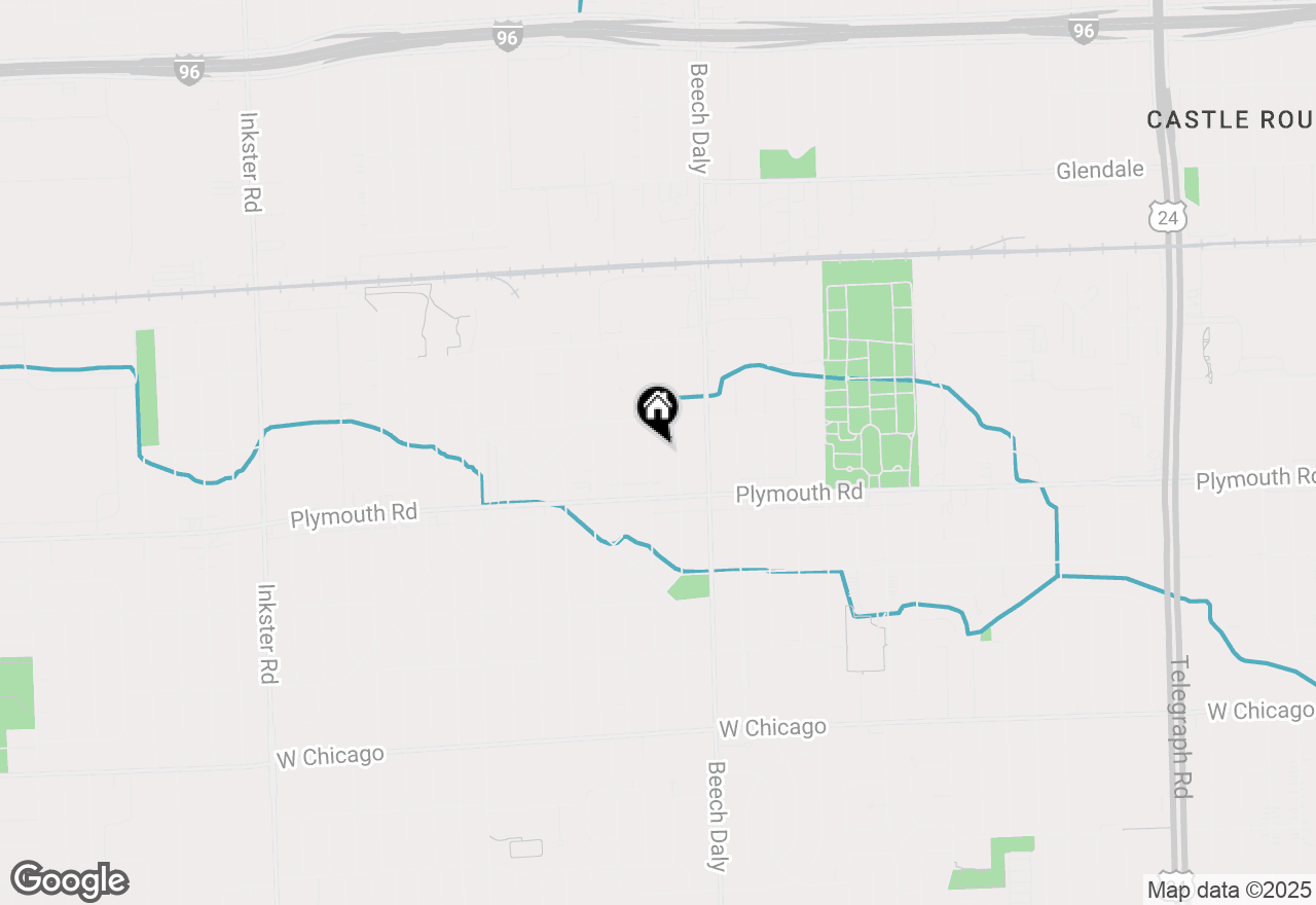 Map of 11692 Norborne Avenue, Redford, MI 48239
