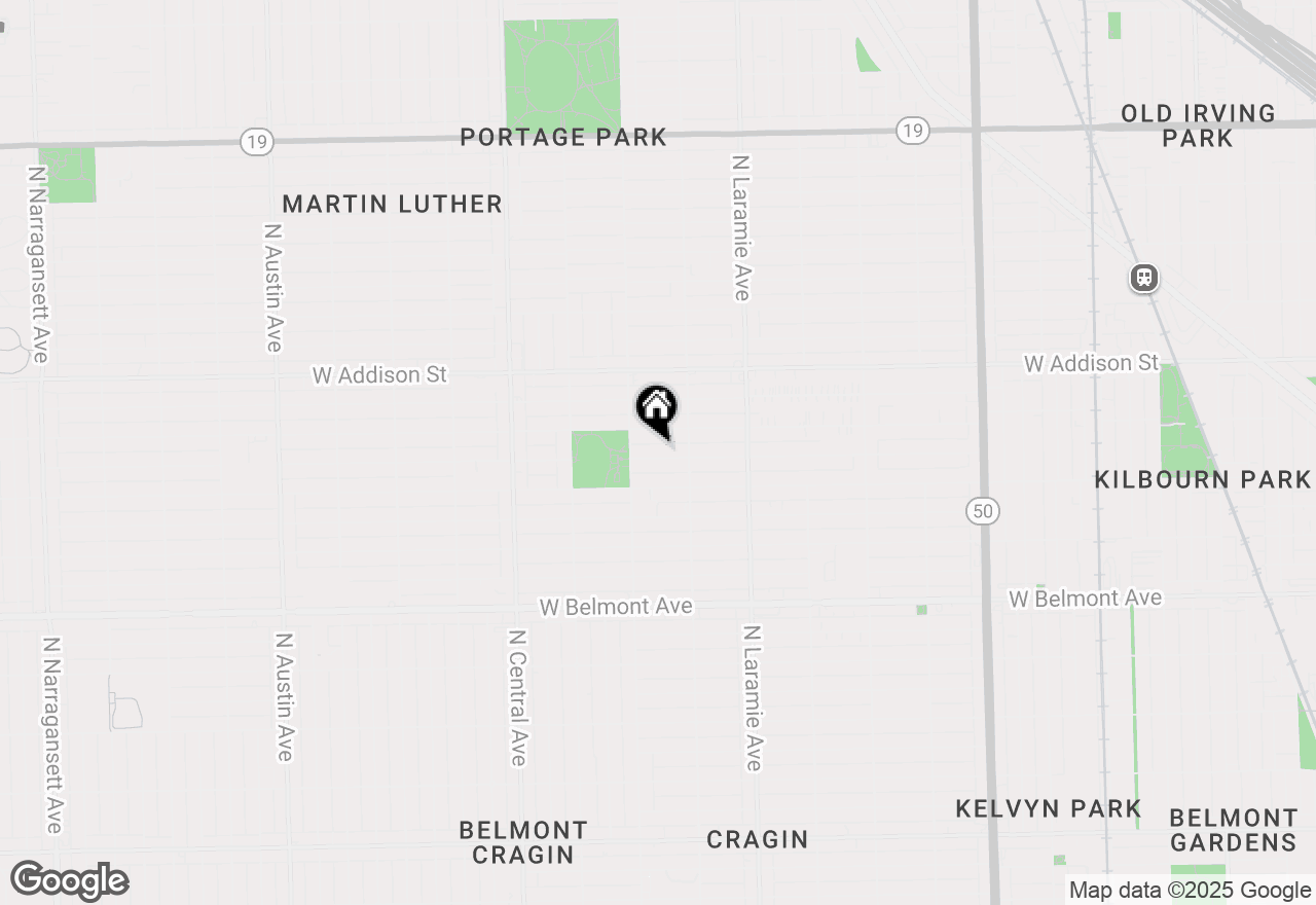 Map of 5332 W Newport Avenue #G, Chicago, IL 60641