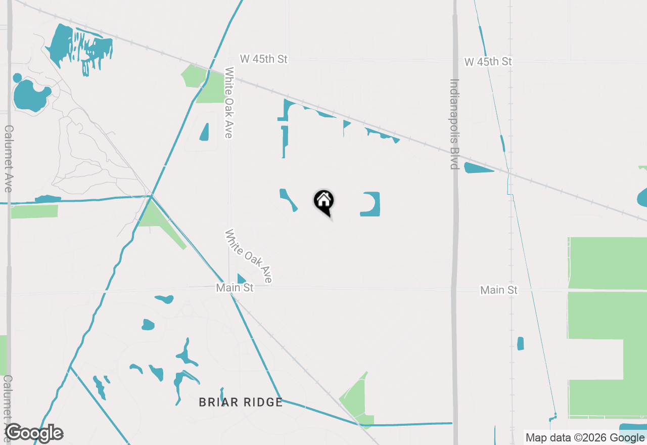 Map of 1916 Maplewood Lane, Munster, IN 46321