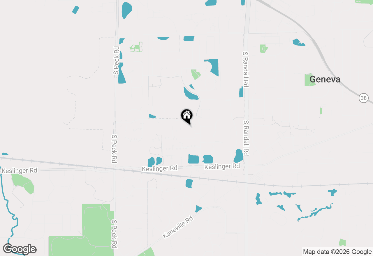 Map of 2975 Adamson Drive, Geneva, IL 60134