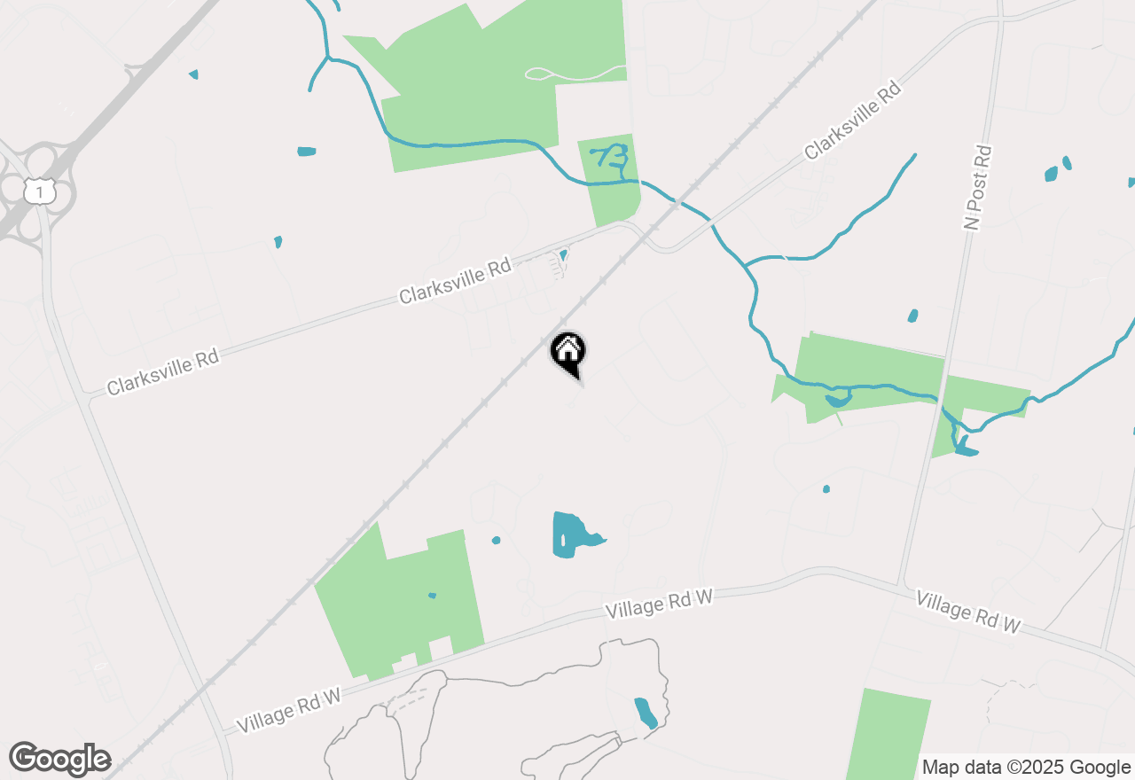 Map of 16 Victoria Place, West Windsor, NJ 08550