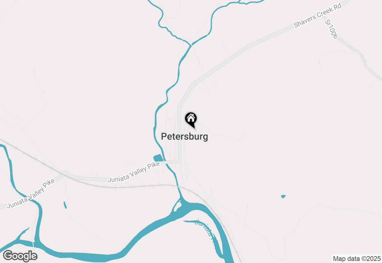 Map of 610 Saint Peters Street, Petersburg, PA 16669