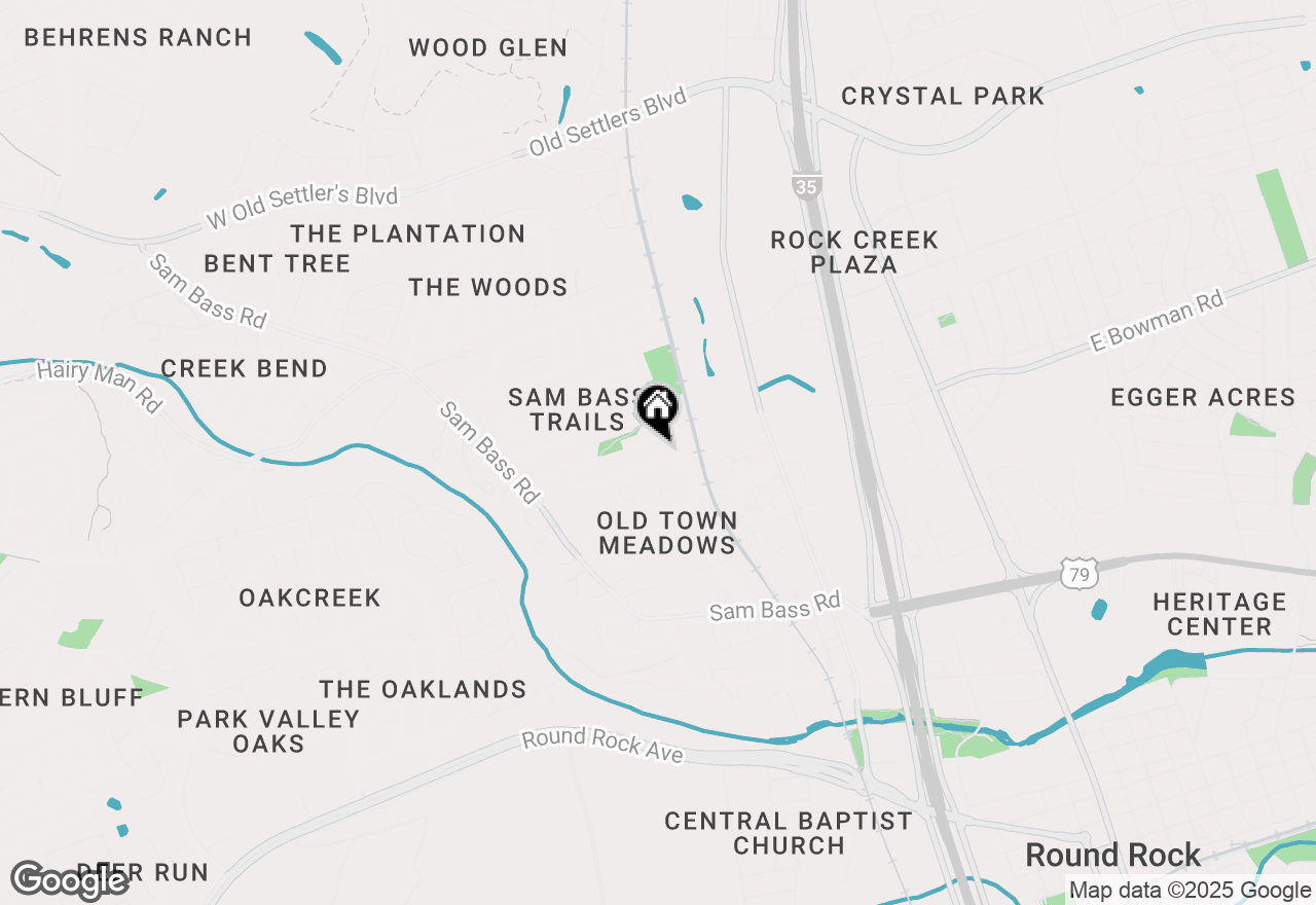 Map of 1404 Peachtree Valley Dr, Round Rock, TX 78681