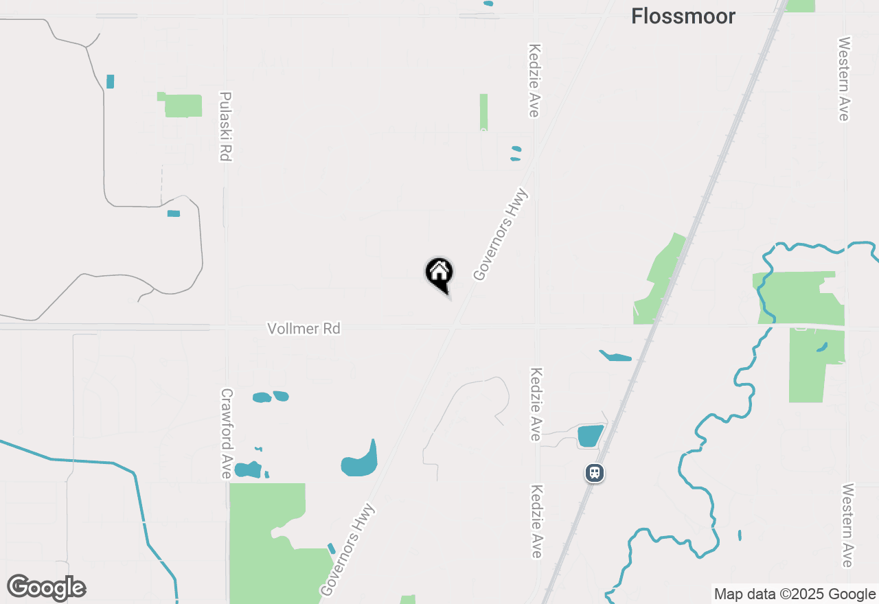 Map of 3427 Vollmer Road #207, Flossmoor, IL 60422