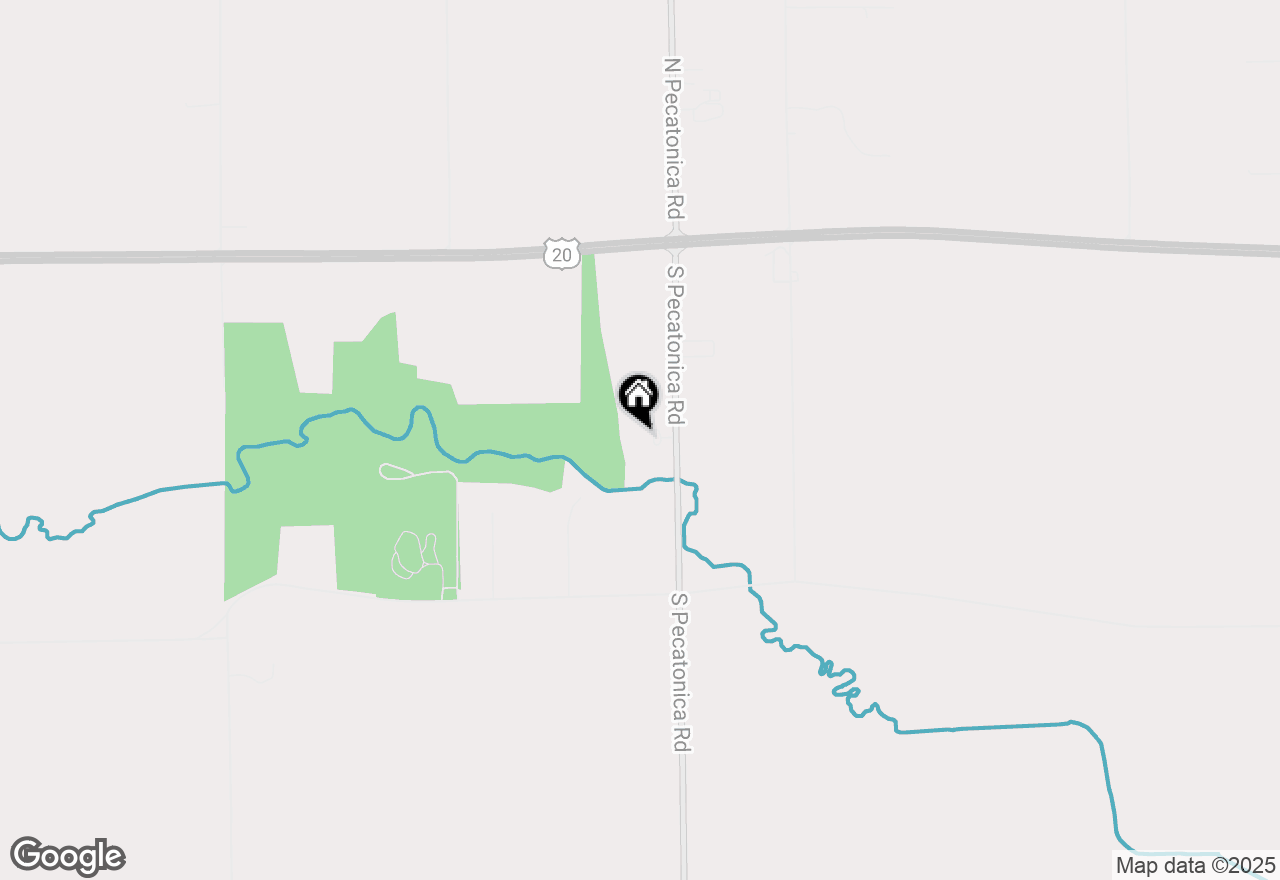 Map of 16564 Grove Creek Circle, Pecatonica, IL 61063