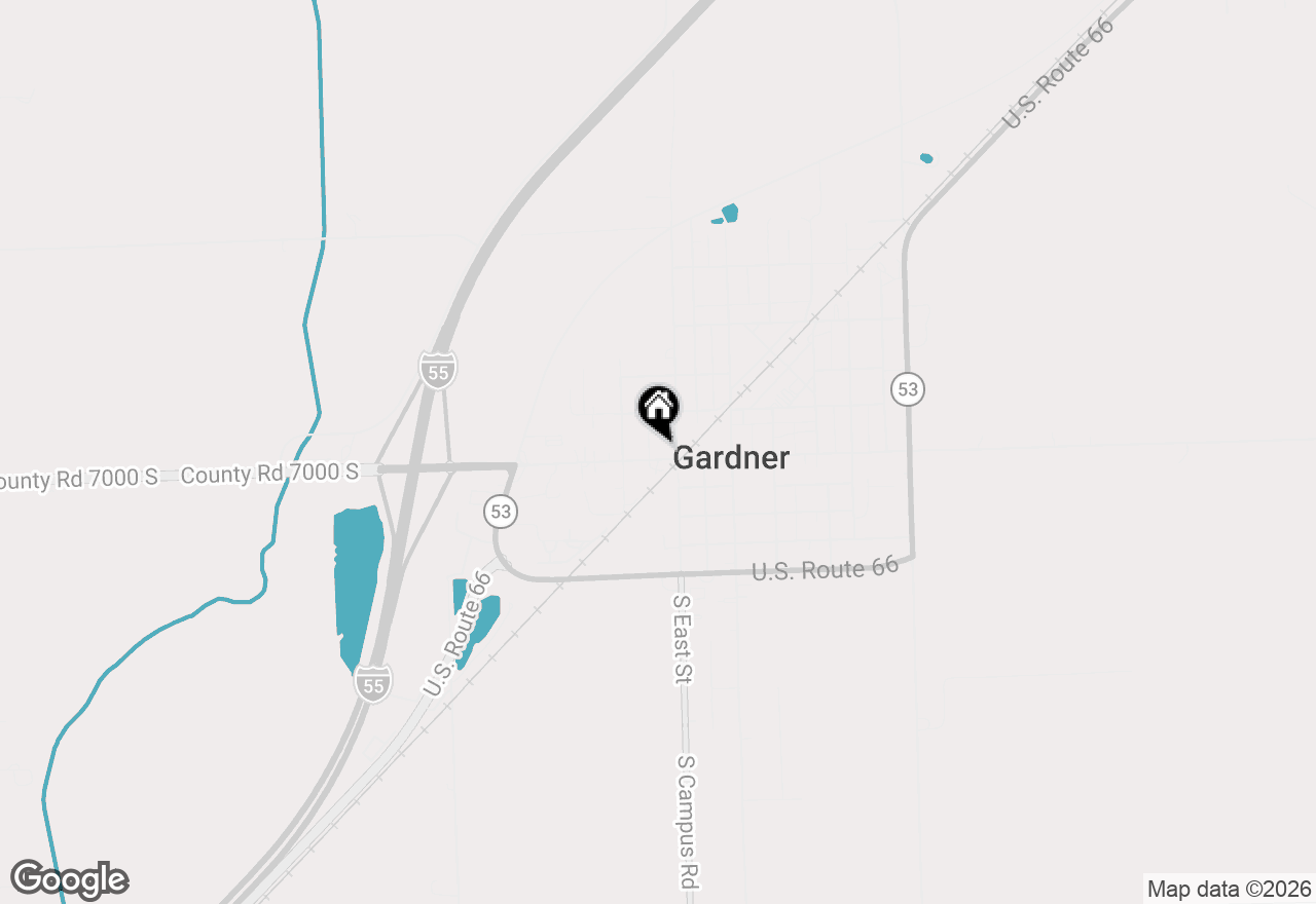 Map of 307 W Main Street, Gardner, IL 60424