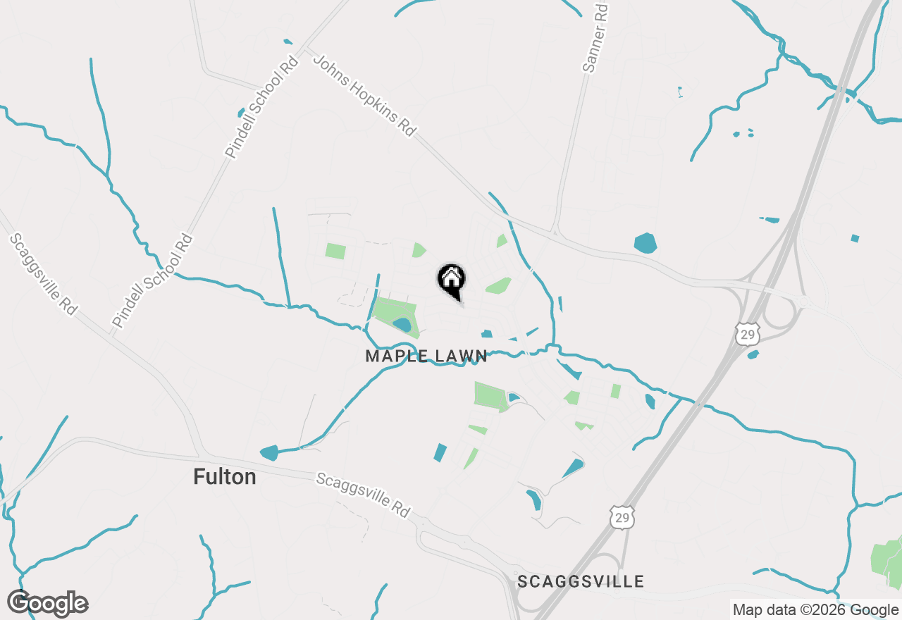 Map of 11422 Ellington Street, Fulton, MD 20759