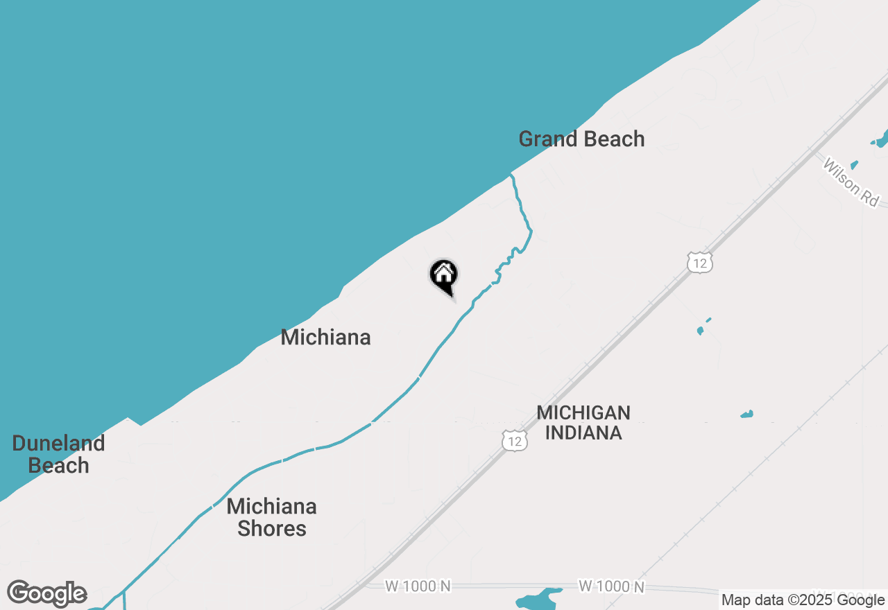 Map of 114 Dune Ridge Drive, New Buffalo, MI 49117