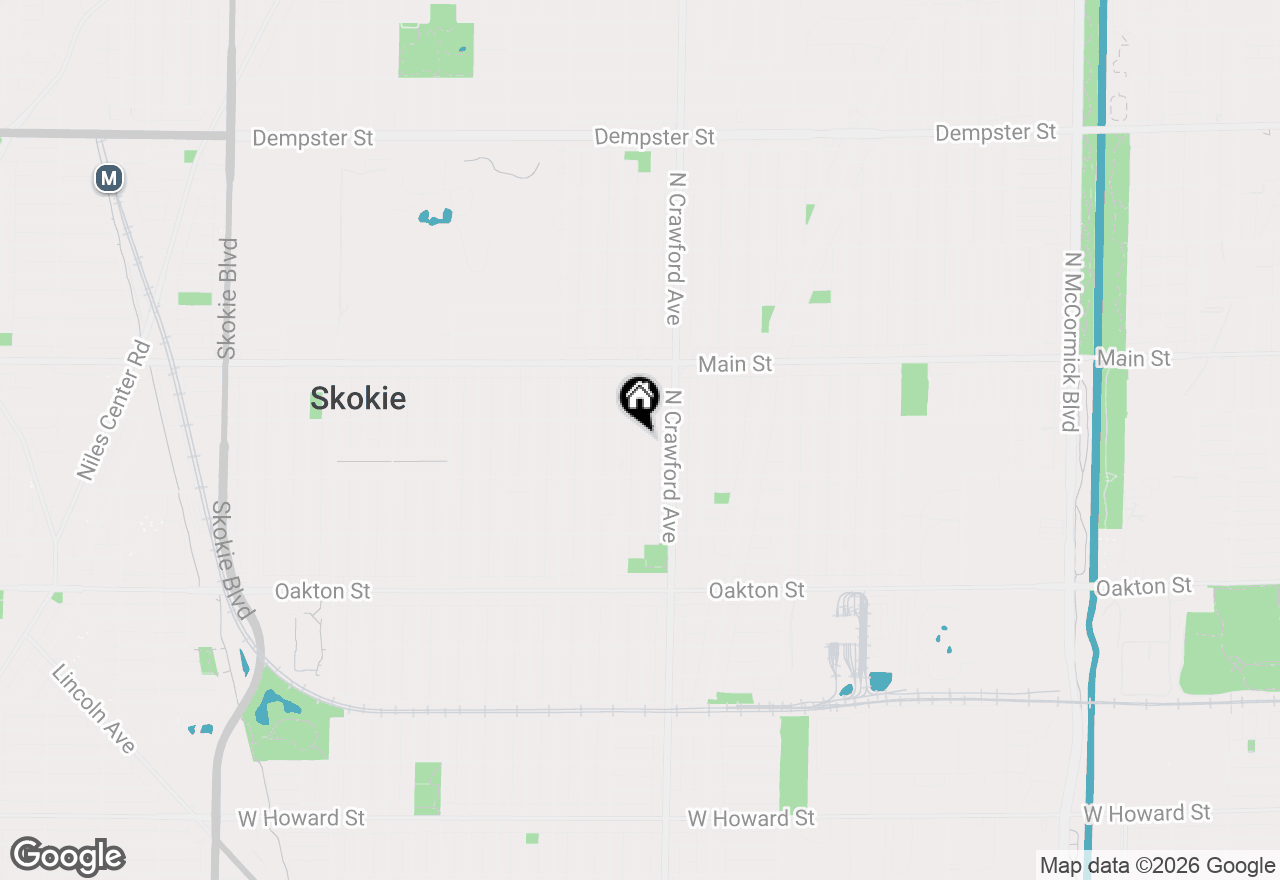 Map of 8238 Keystone Avenue, Skokie, IL 60076