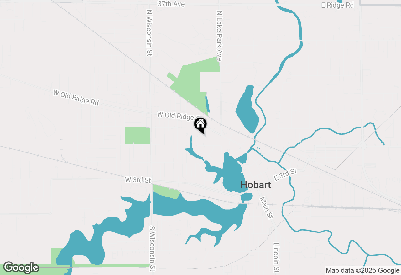 Map of 19 Beverly Boulevard, Hobart, IN 46342