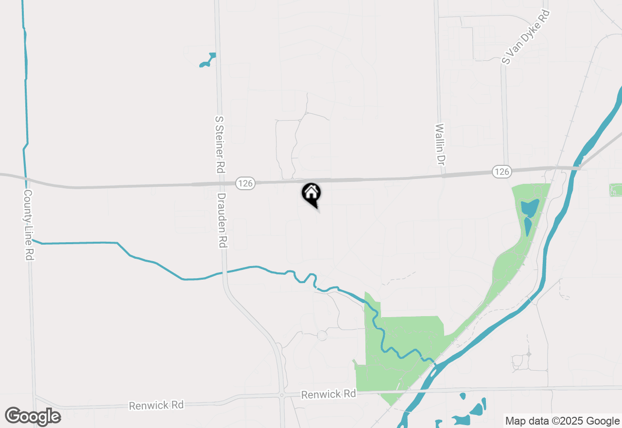 Map of 15208 S Clover Court, Plainfield, IL 60544