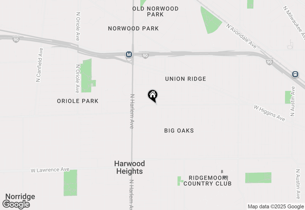 Map of 5101 N Neva Avenue, Chicago, IL 60656