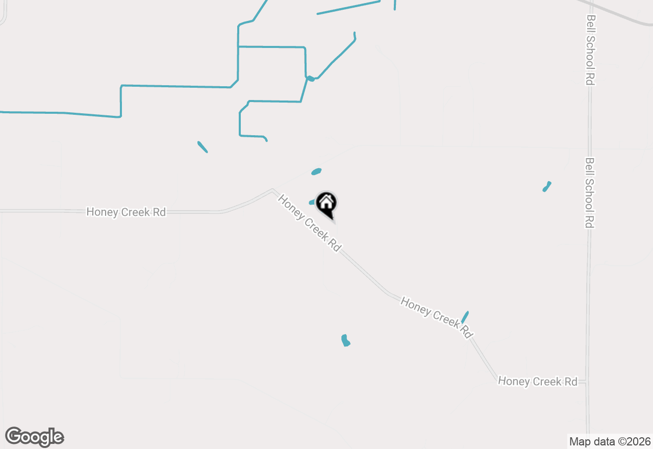 Map of W762 Honey Creek Rd, Burlington, WI 53105