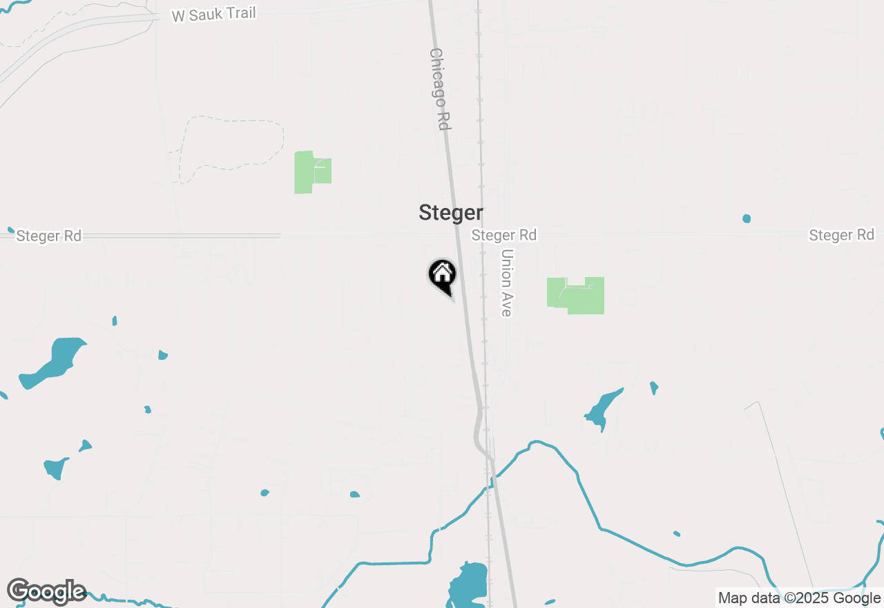 Map of 28 W 35th Place, Steger, IL 60475