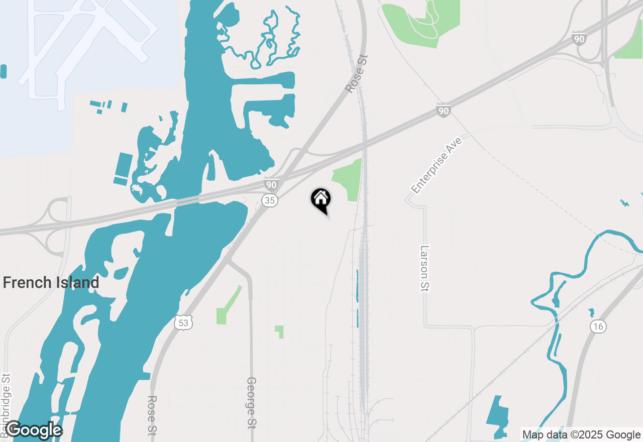 Map of 2801 Harvey St, La Crosse, WI 54603