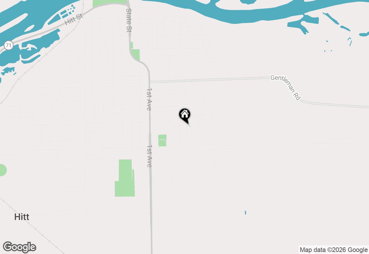 Map of 1417 Chippewa Drive, Ottawa, IL 61350