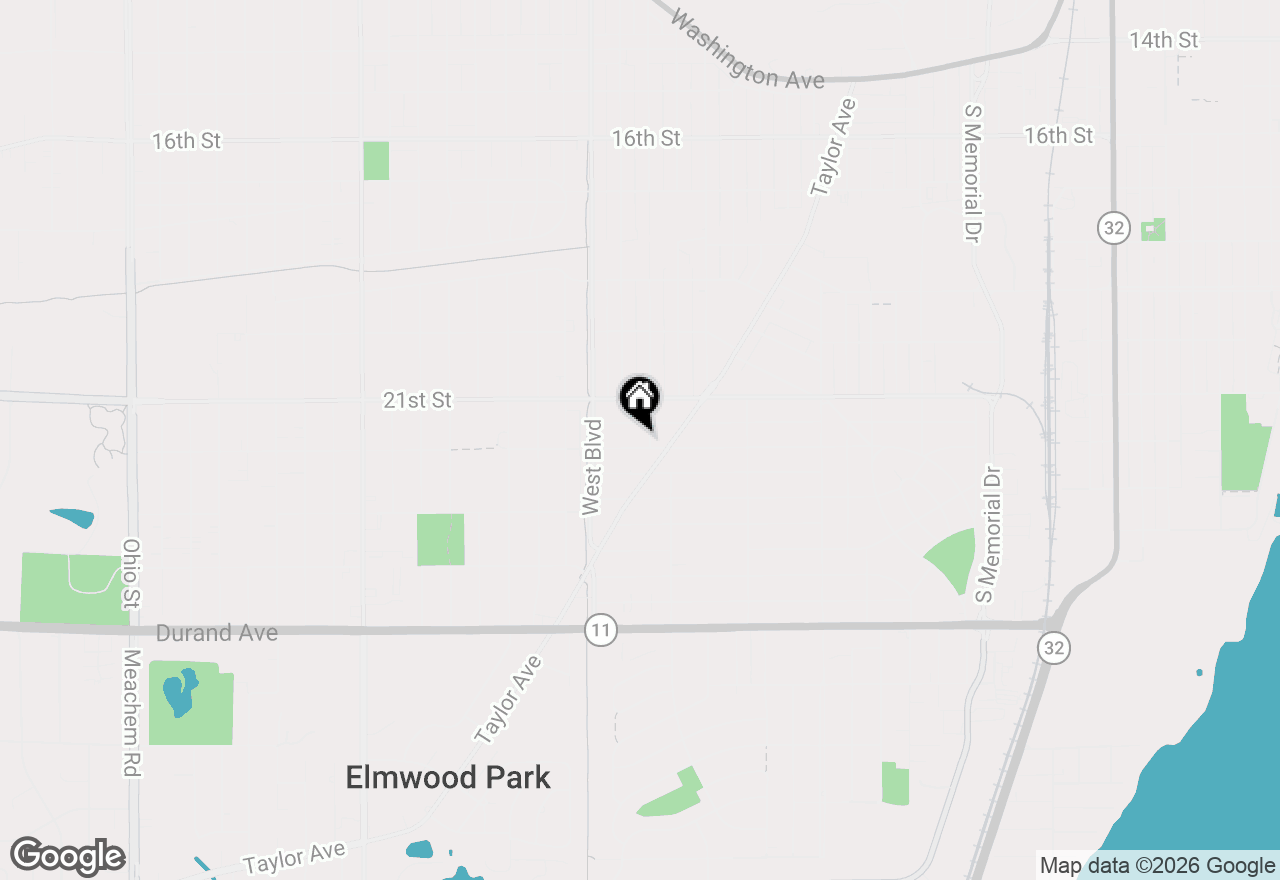 Map of 2910 Olive St, Racine, WI 53405