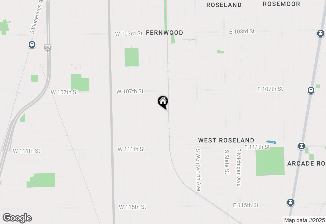 Map of 10829 S Eggleston Avenue, Chicago, IL 60628