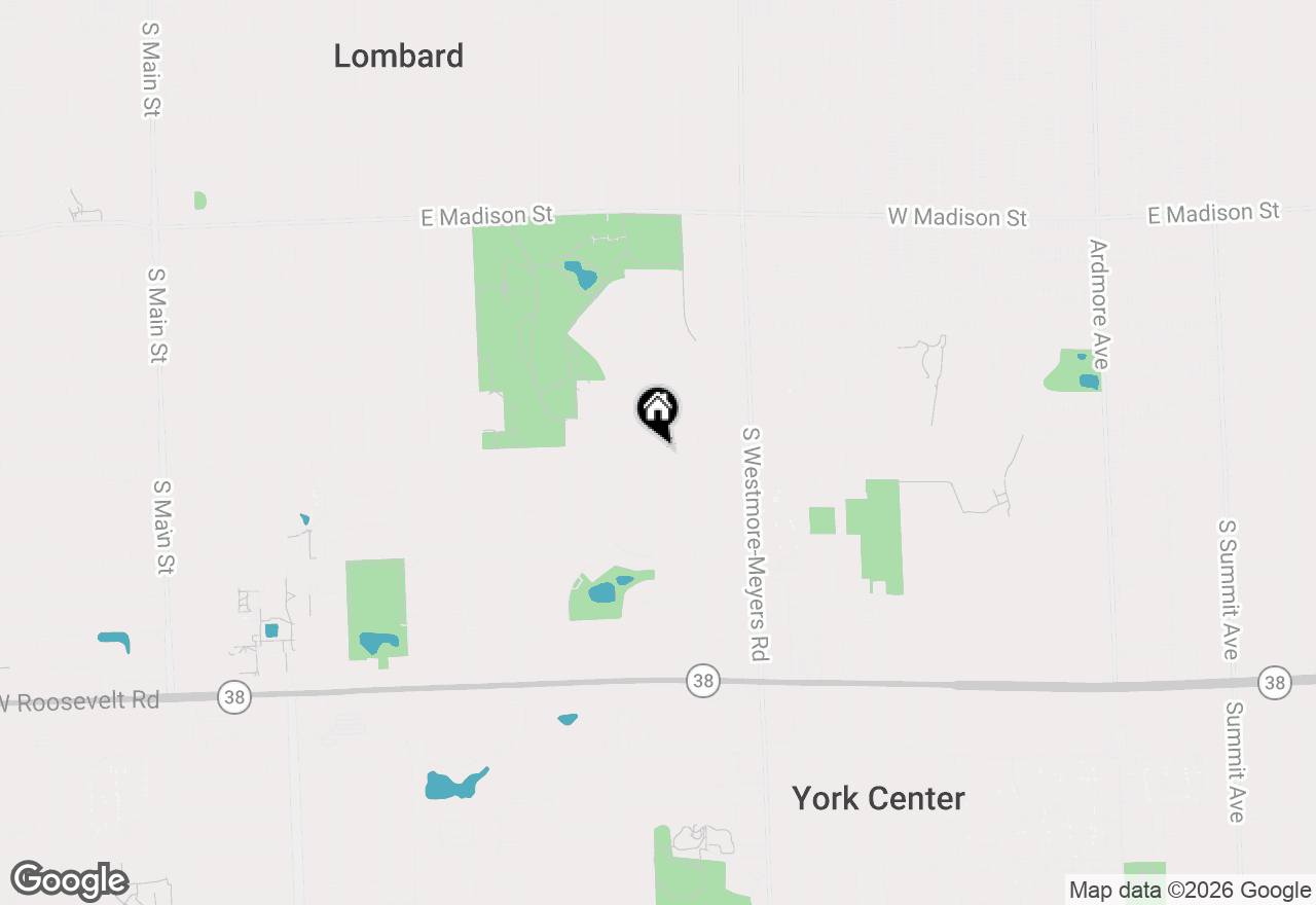 Map of 1003 S Fairview Avenue, Lombard, IL 60148