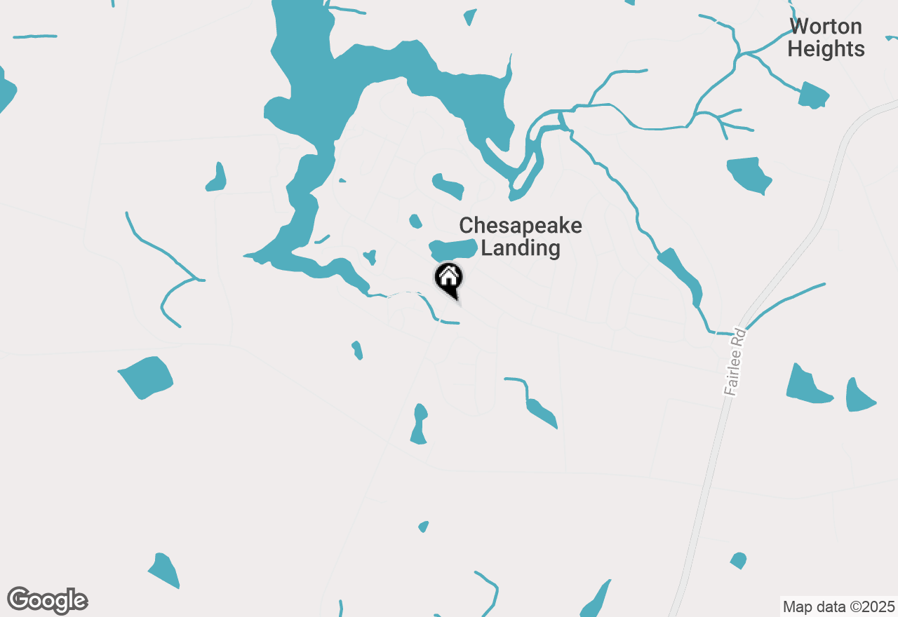 Map of  Fish Hatchery Road, Chestertown, MD 21620