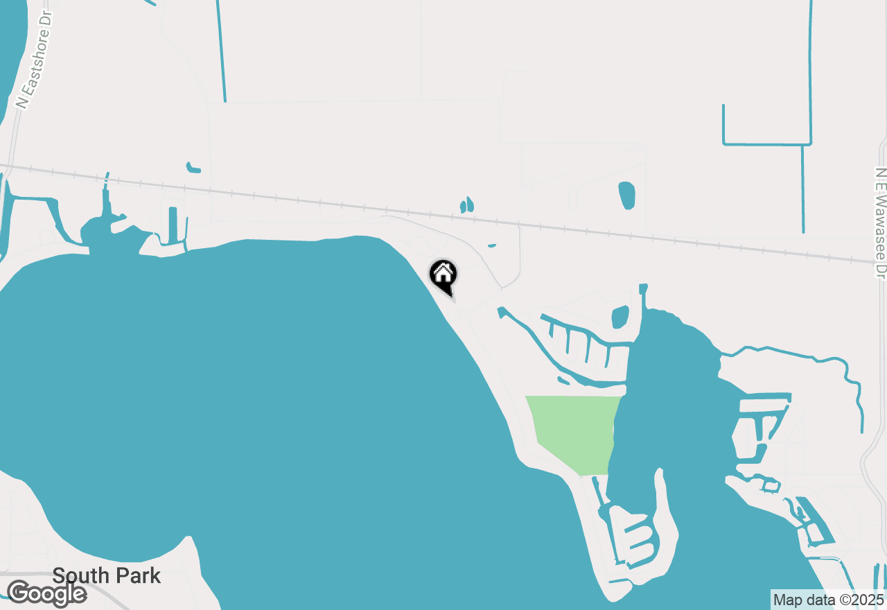Map of 12275 N Ogden Point Road #305, Syracuse, IN 46567