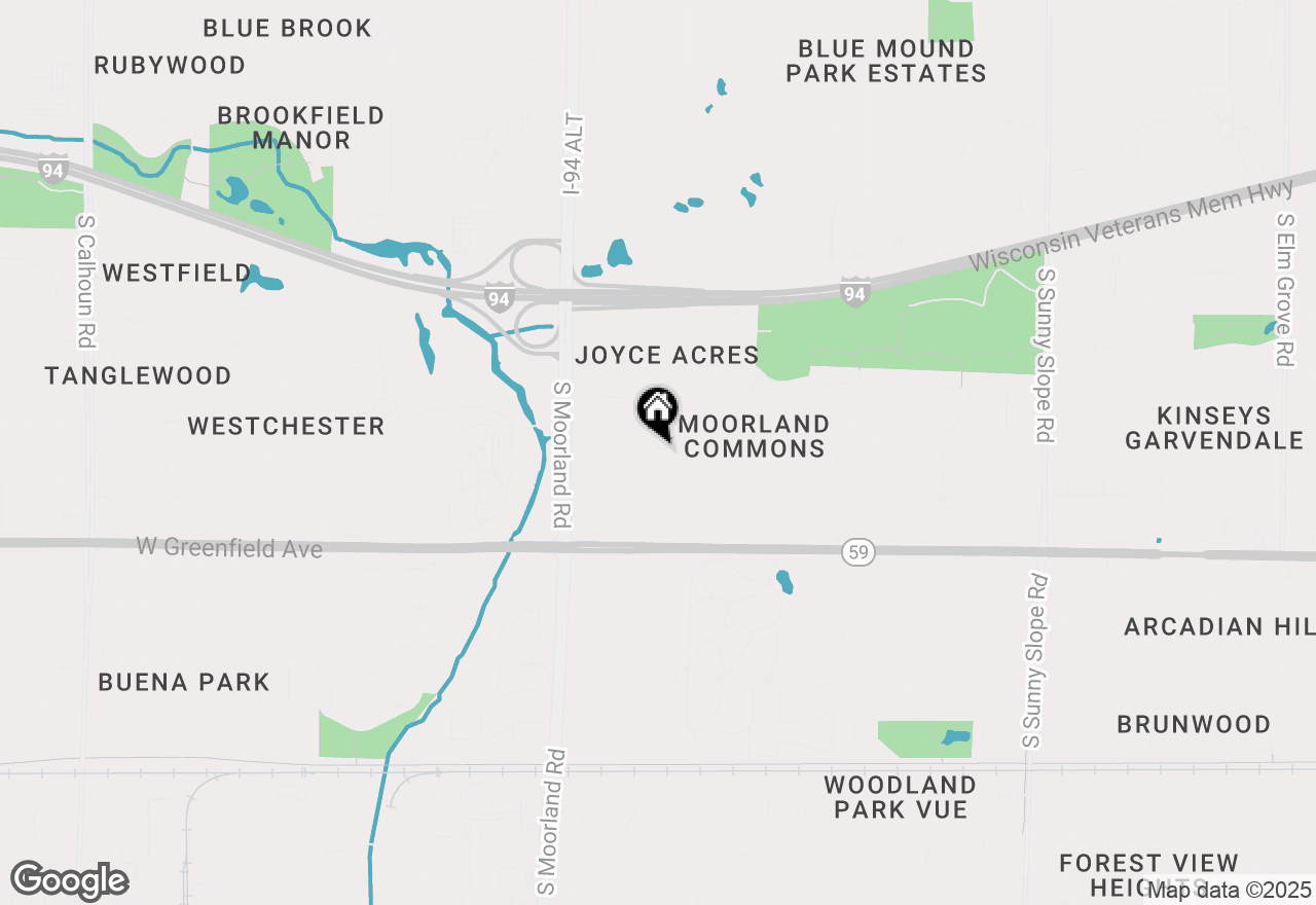 Map of 15275 Casey Cir, Brookfield, WI 53005