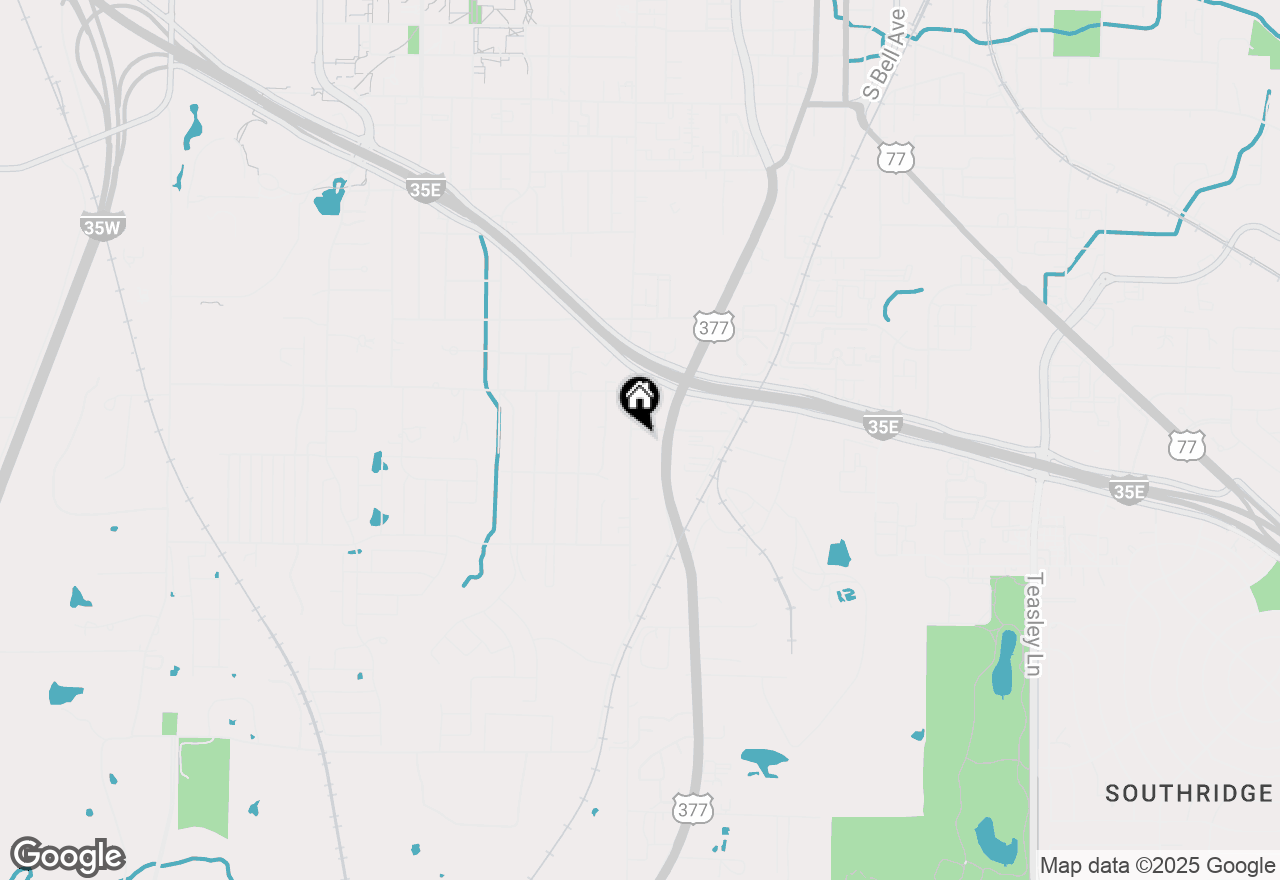 Map of 631 Acme Street, Denton, TX 76205