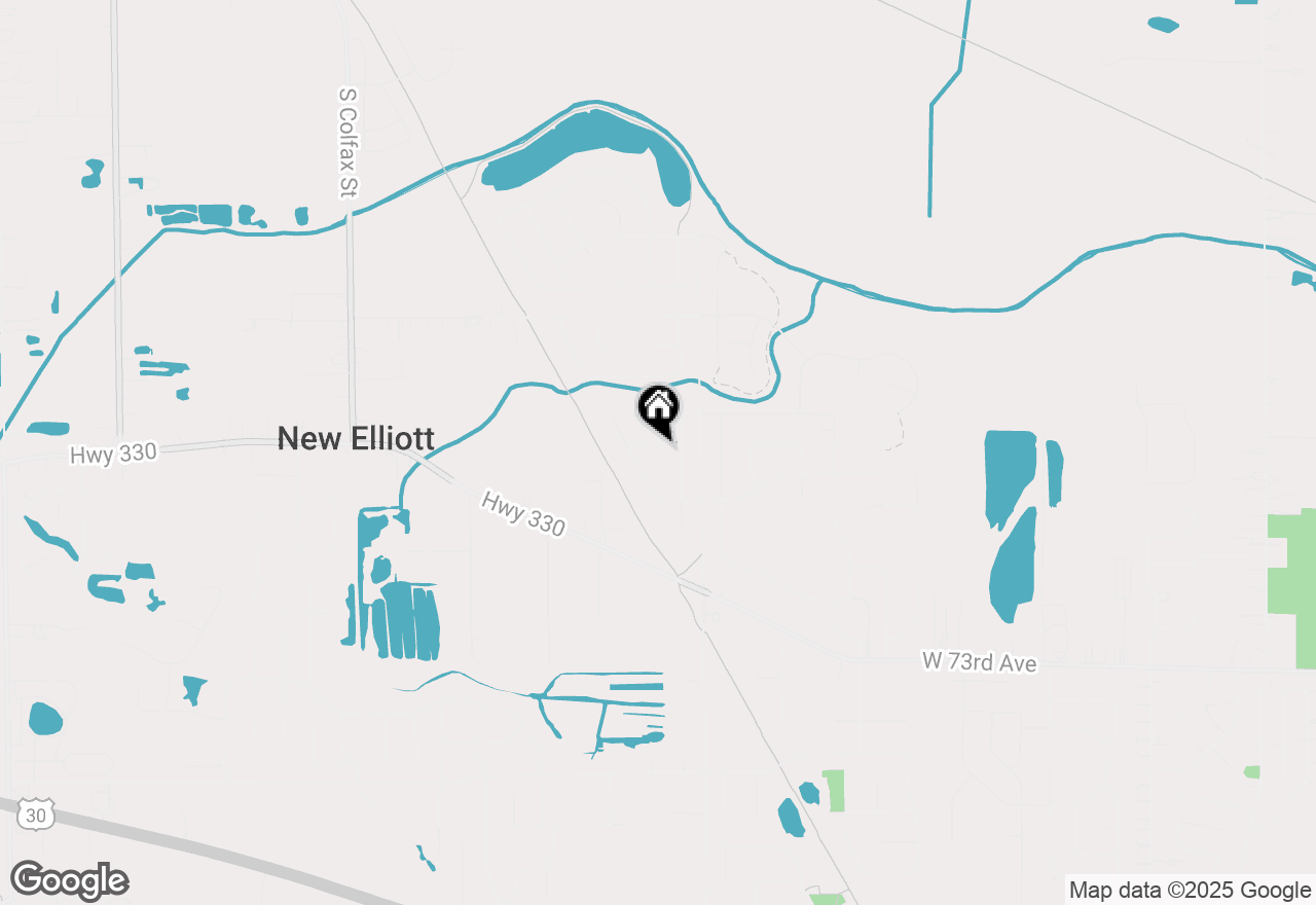 Map of 5721 Gull Drive, Schererville, IN 46375