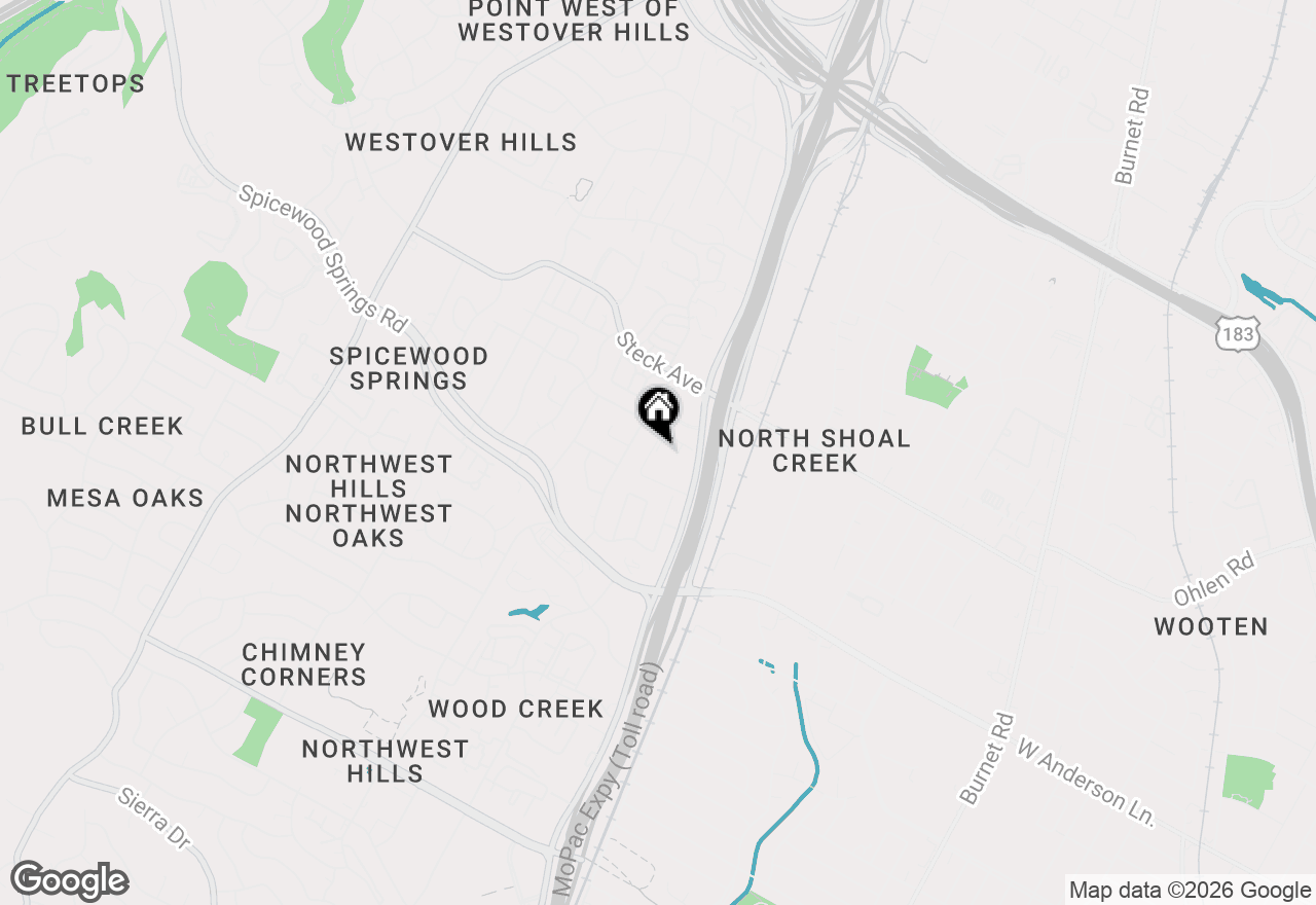 Map of 8100 N Mopac Expy #09-145, Austin, TX 78759